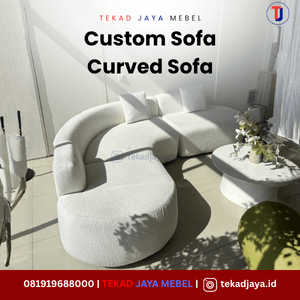 Custom Curved Sofa