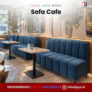 Sofa Cafe Blue